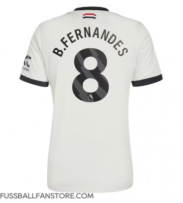 Manchester United Bruno Fernandes #8 Replik 3rd trikot 2024-25 Kurzarm